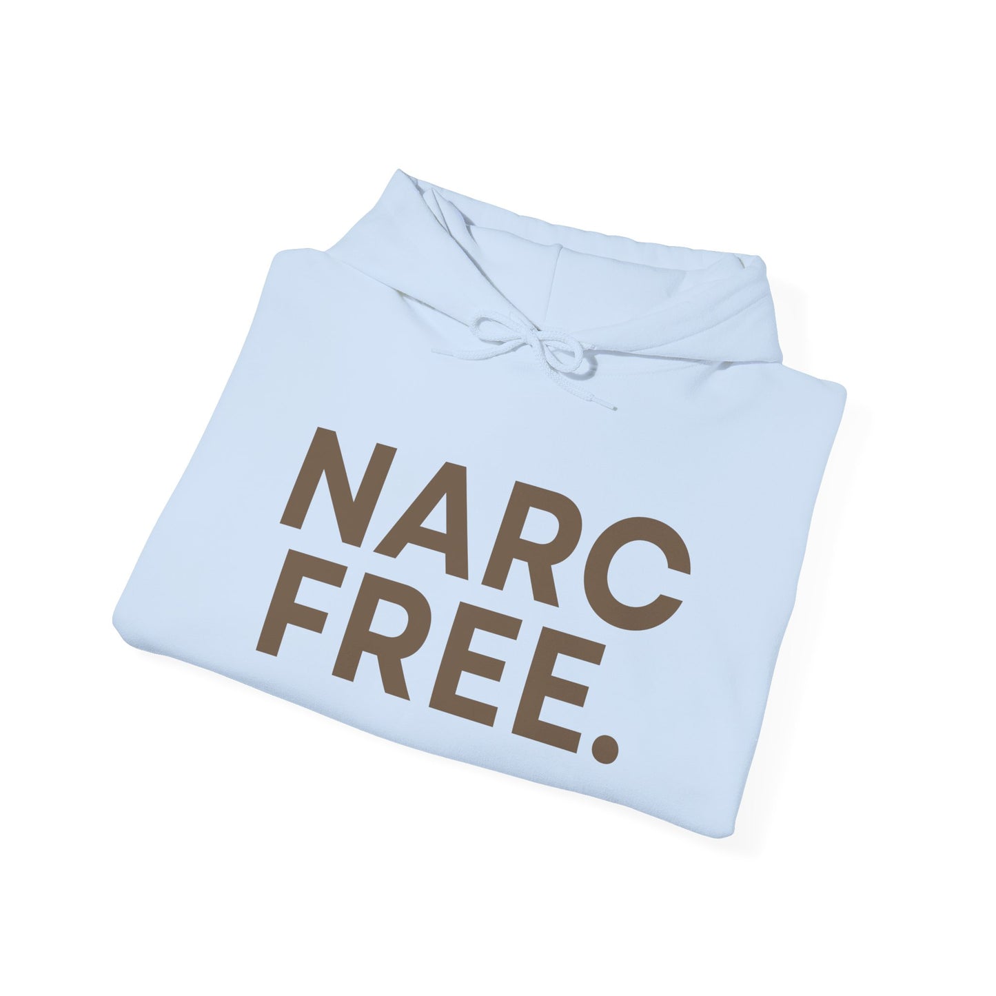 NARC FREE. Unisex Heavy Blend Hoodie, Casual Sweatshirt, Trendy Hoodie, Gift for Friends, Streetwear Fashion