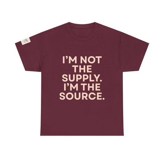 Inspirational Statement Tee – Unisex Cotton Shirt, Motivational Gift, Casual Wear, Trendy Top, Everyday Comfort
